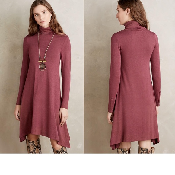 Anthropologie Dresses & Skirts - Anthropologie Turtleneck Swing Dress